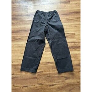 NWT SKIMS Outdoor Woven Drawstring Pant Size Small Washed Onyx